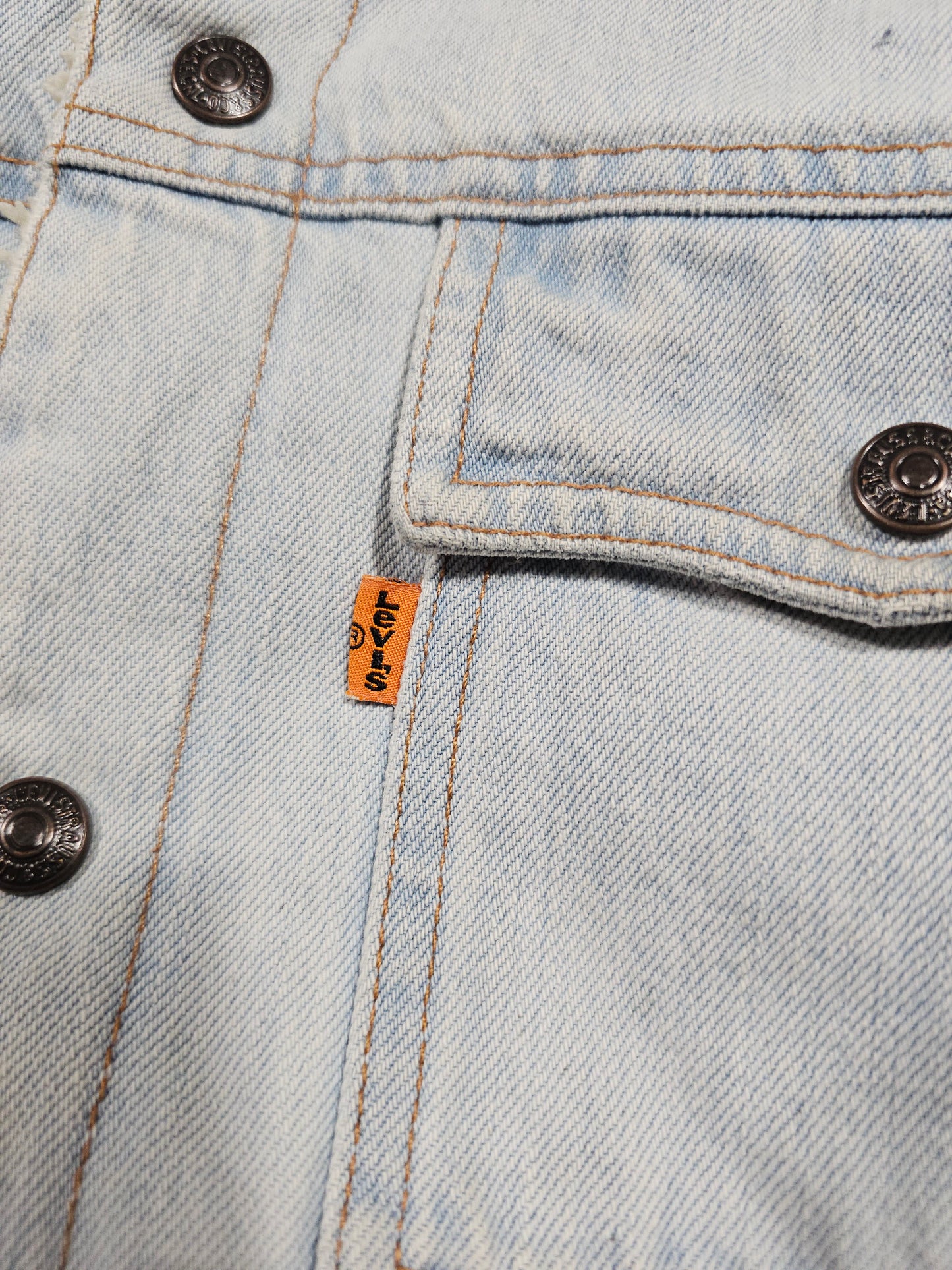 Veste LVC Levi's Vintage Clothing Sherpa Trucker Jacket - Made in USA (M)