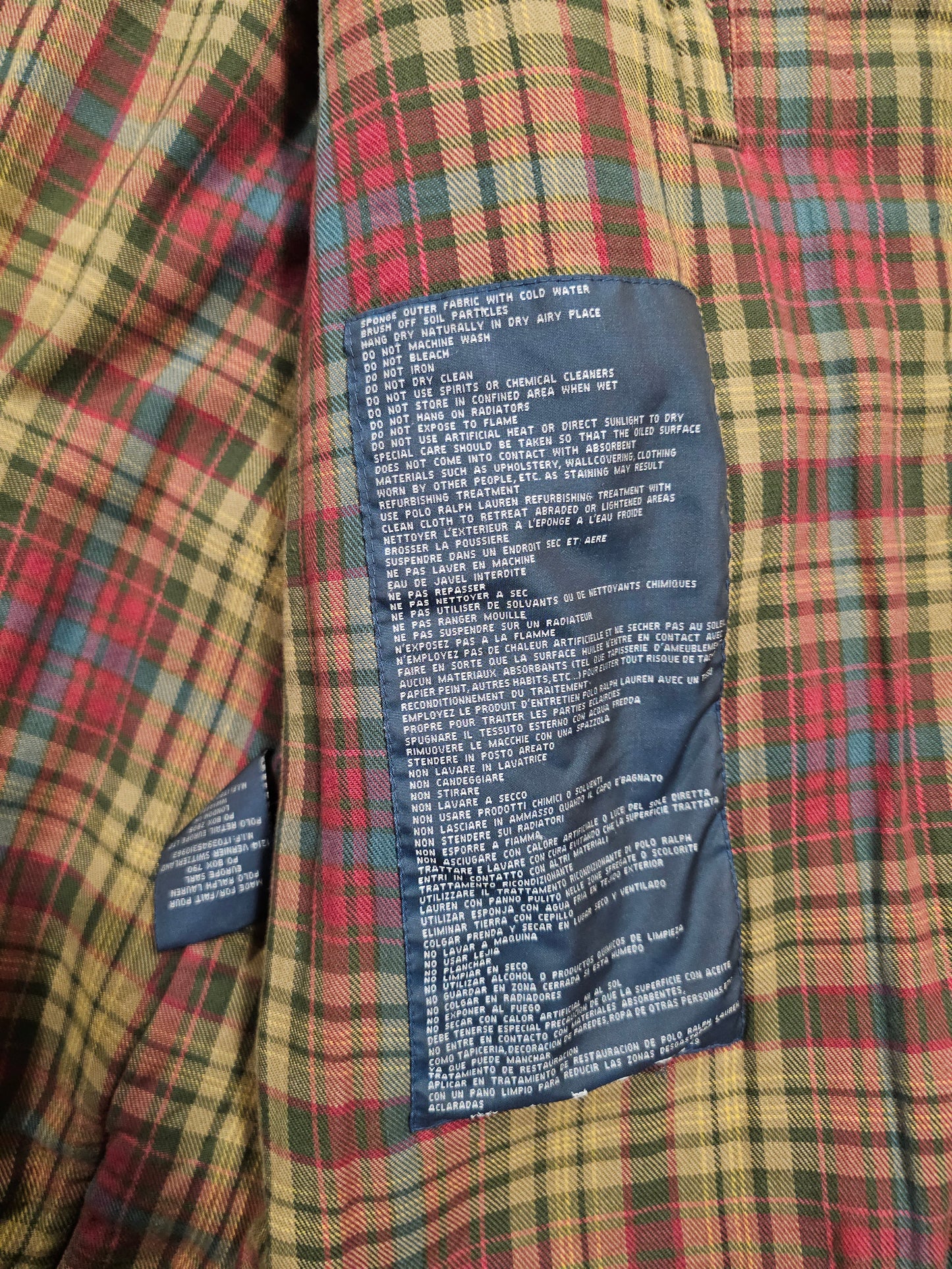 Veste Polo Ralph Lauren Wax Field Jacket (M)