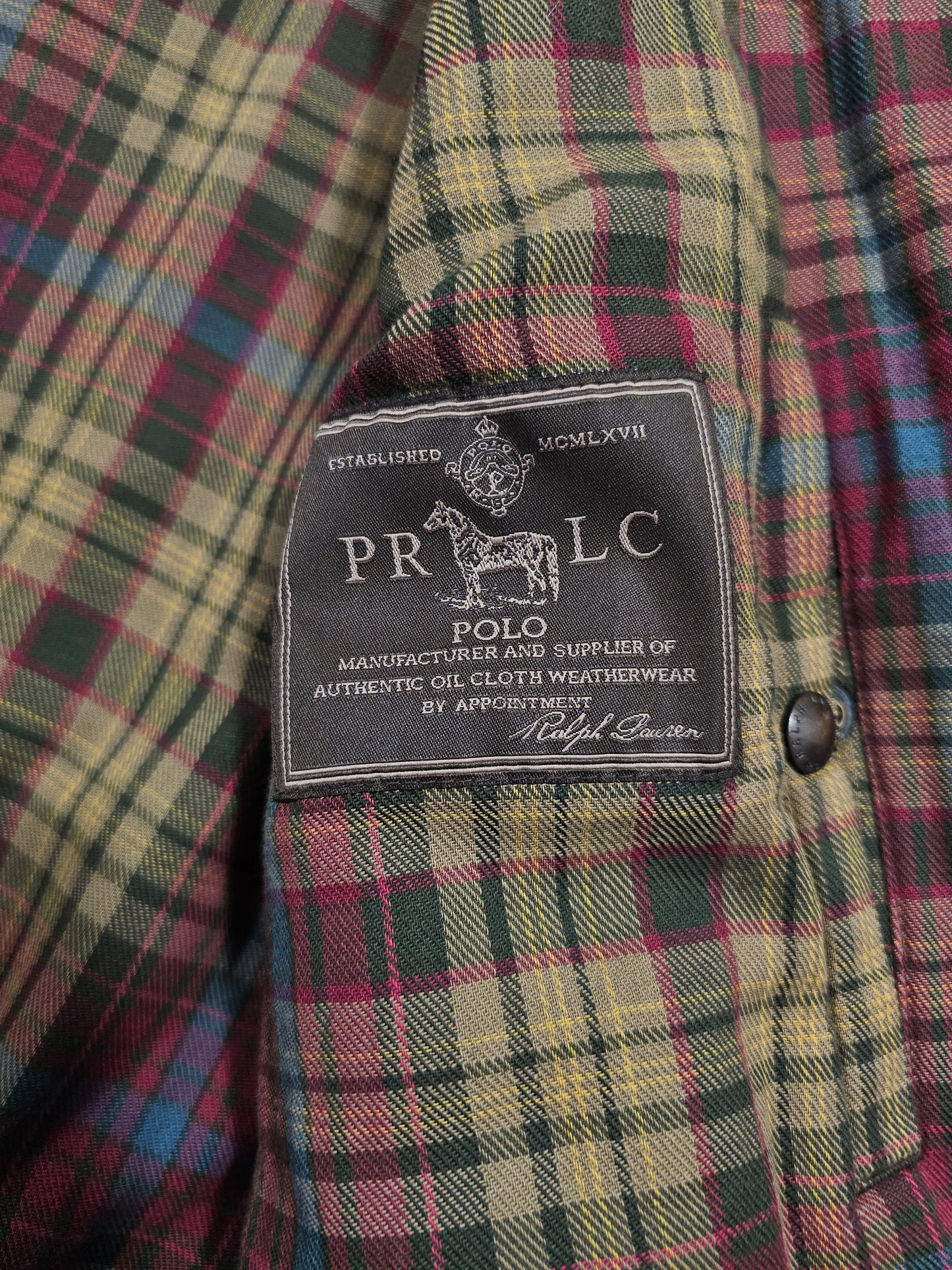 Veste Polo Ralph Lauren Wax Field Jacket (M)