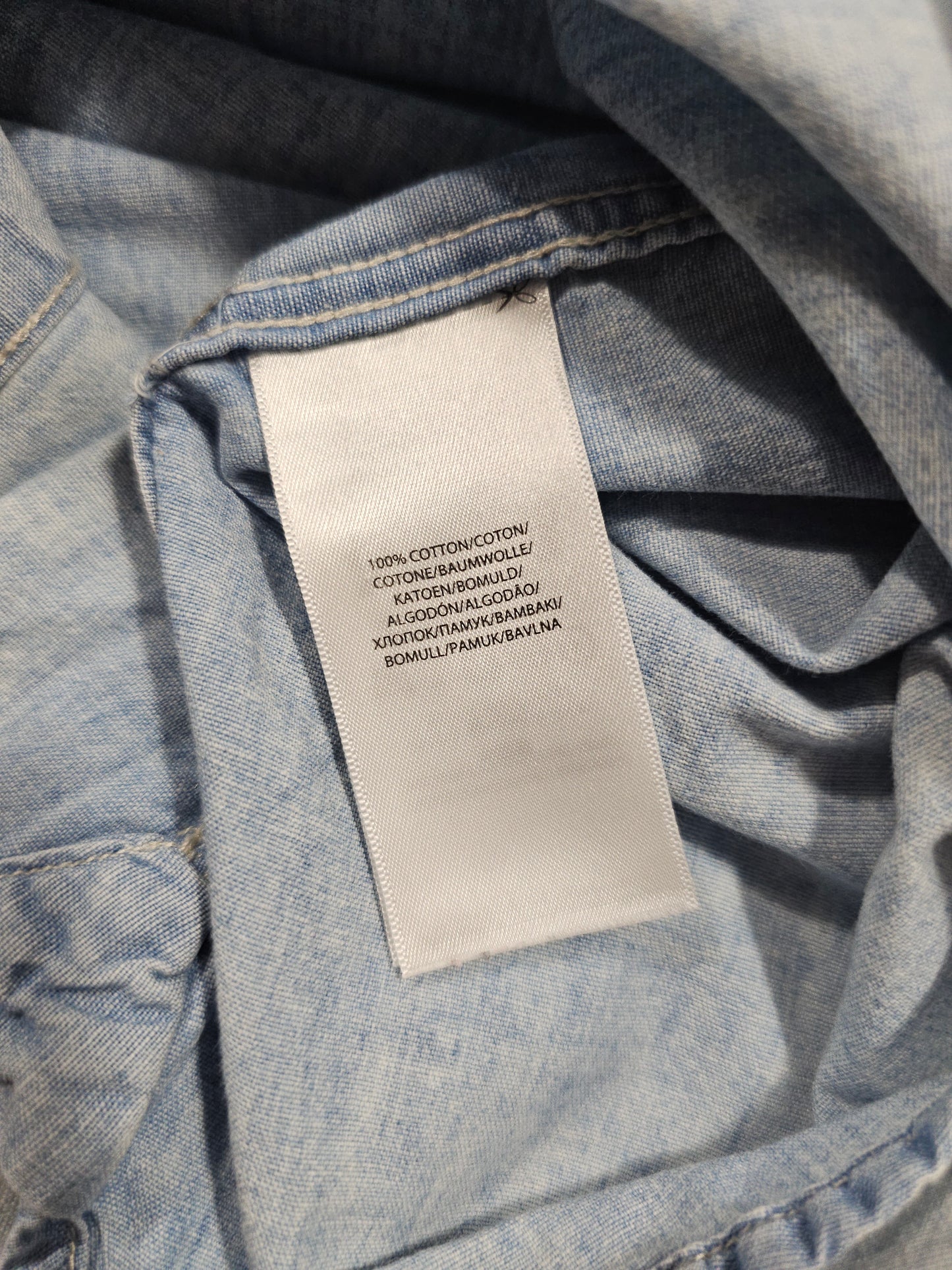 Chemise Polo Ralph Lauren USN Chambray Shirt Denim (M)