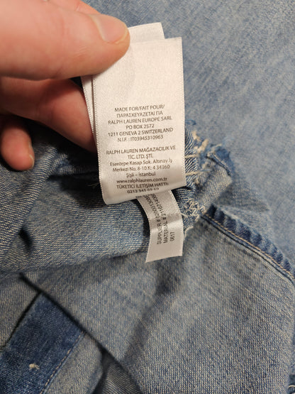 Chemise Polo Ralph Lauren Denim Distressed (S)