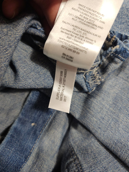 Chemise Polo Ralph Lauren Denim Distressed (S)