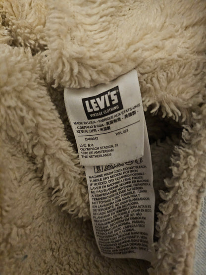 Veste LVC Levi's Vintage Clothing Sherpa Trucker Jacket - Made in USA (M)