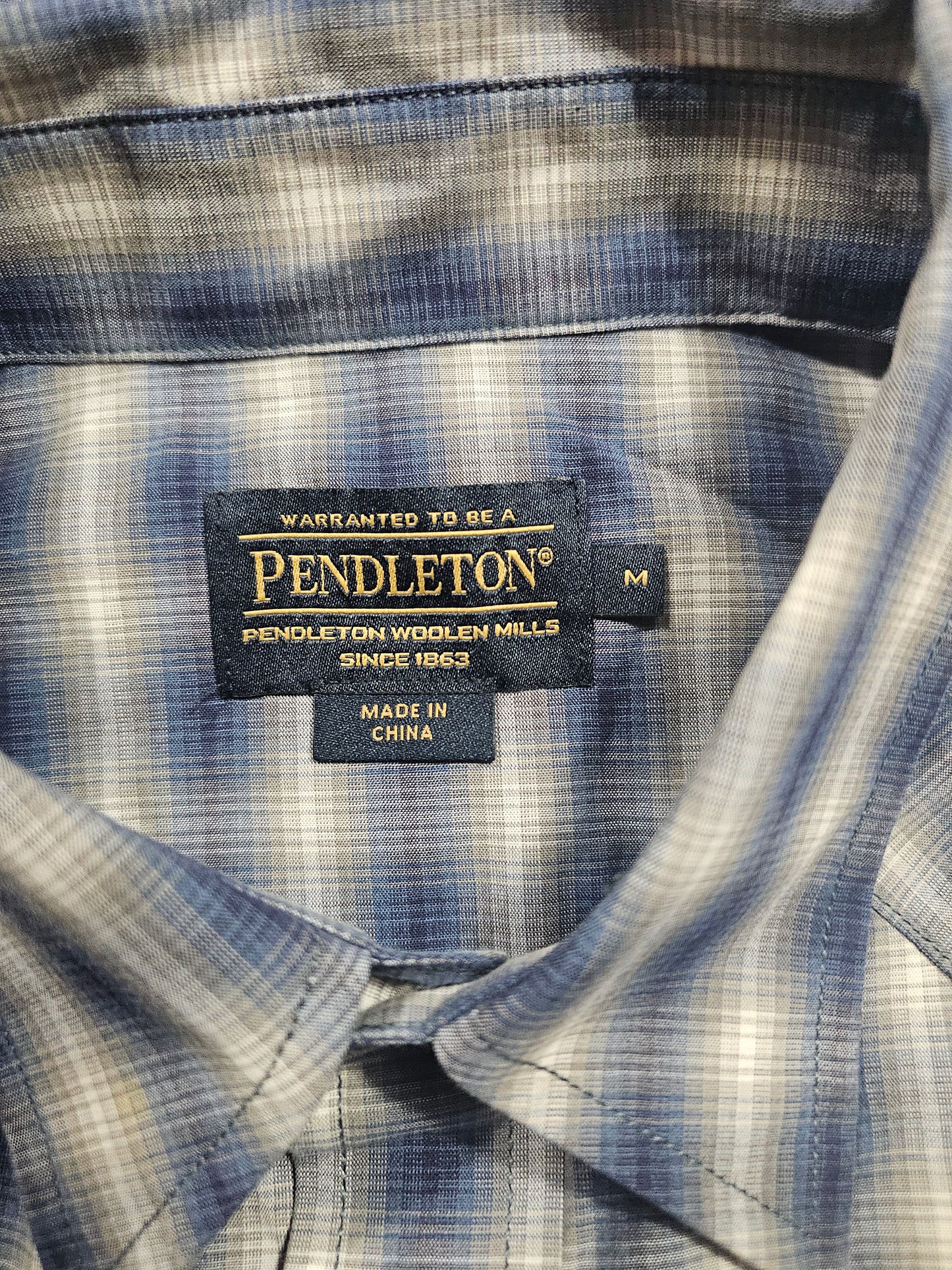 Chemise Pendleton Western (M)