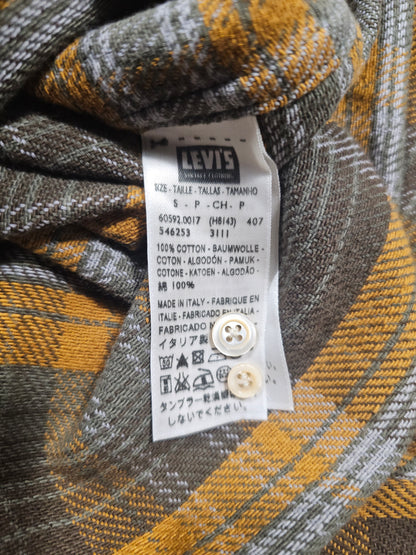 Chemise LVC Levi's Vintage Clothing Shorthorn Flanelle - Made in Italy (S)