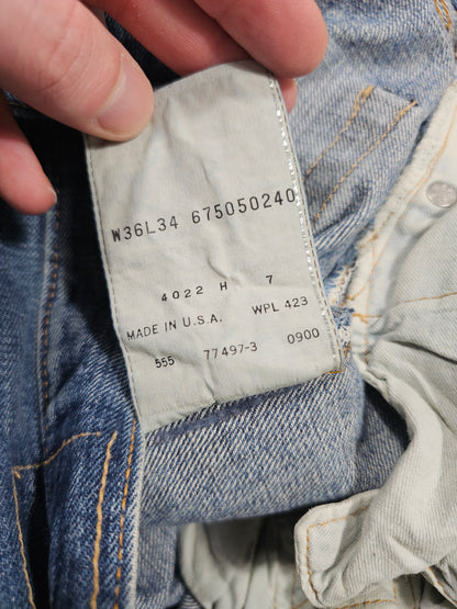 Jeans LVC Levi's Vintage Clothing 505 1967 Valencia Street - Made in USA (W32L34)