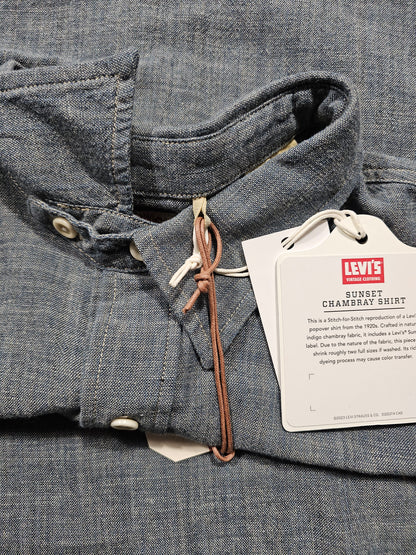 LVC Levi's Vintage Clothing Sunset Chambray Shirt Repro (XS)