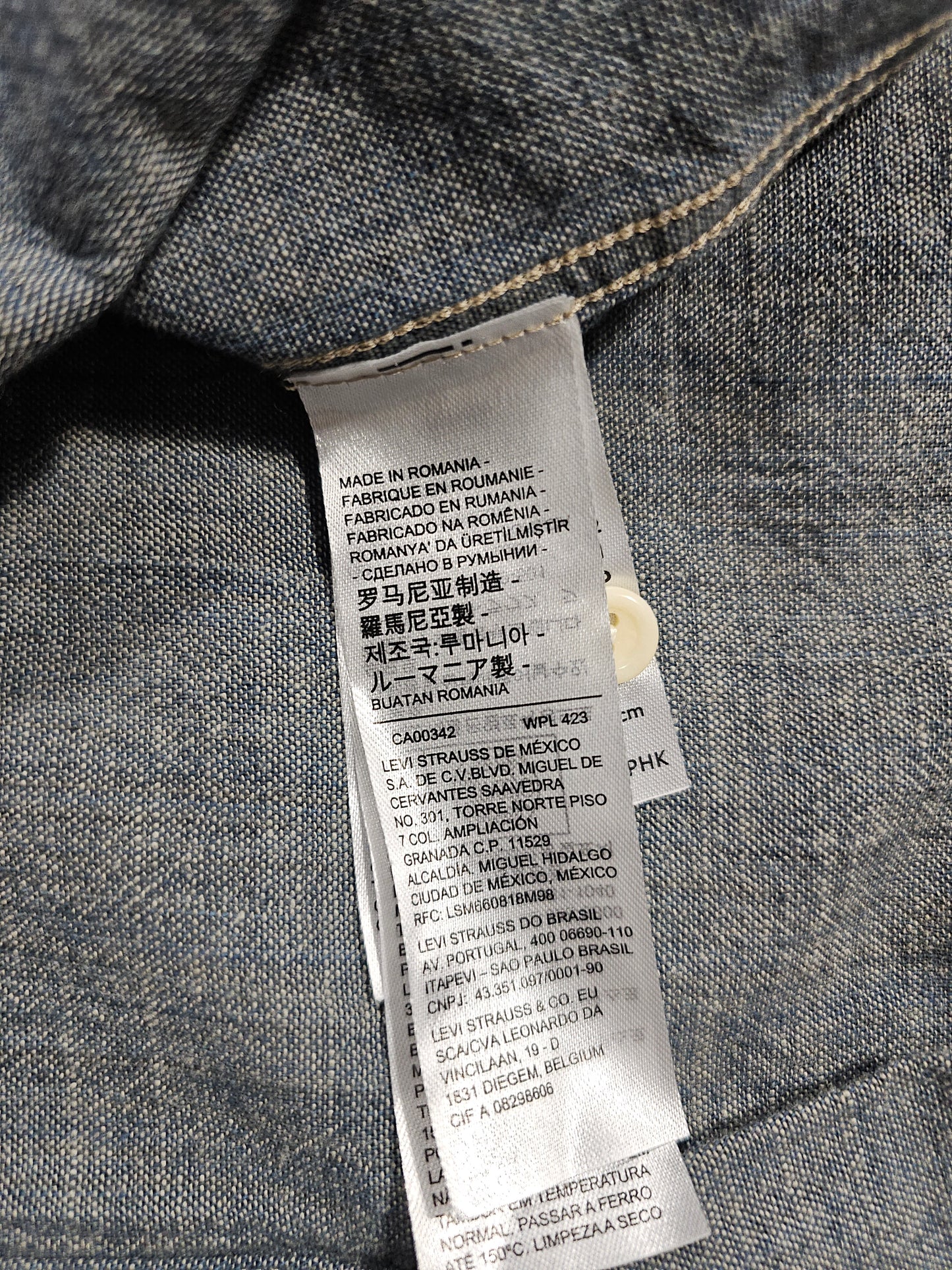LVC Levi's Vintage Clothing Sunset Chambray Shirt Repro (XS)