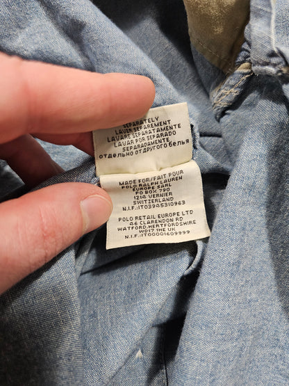 Chemise Polo Ralph Lauren Chambray Shirt Workwear Denim (S)