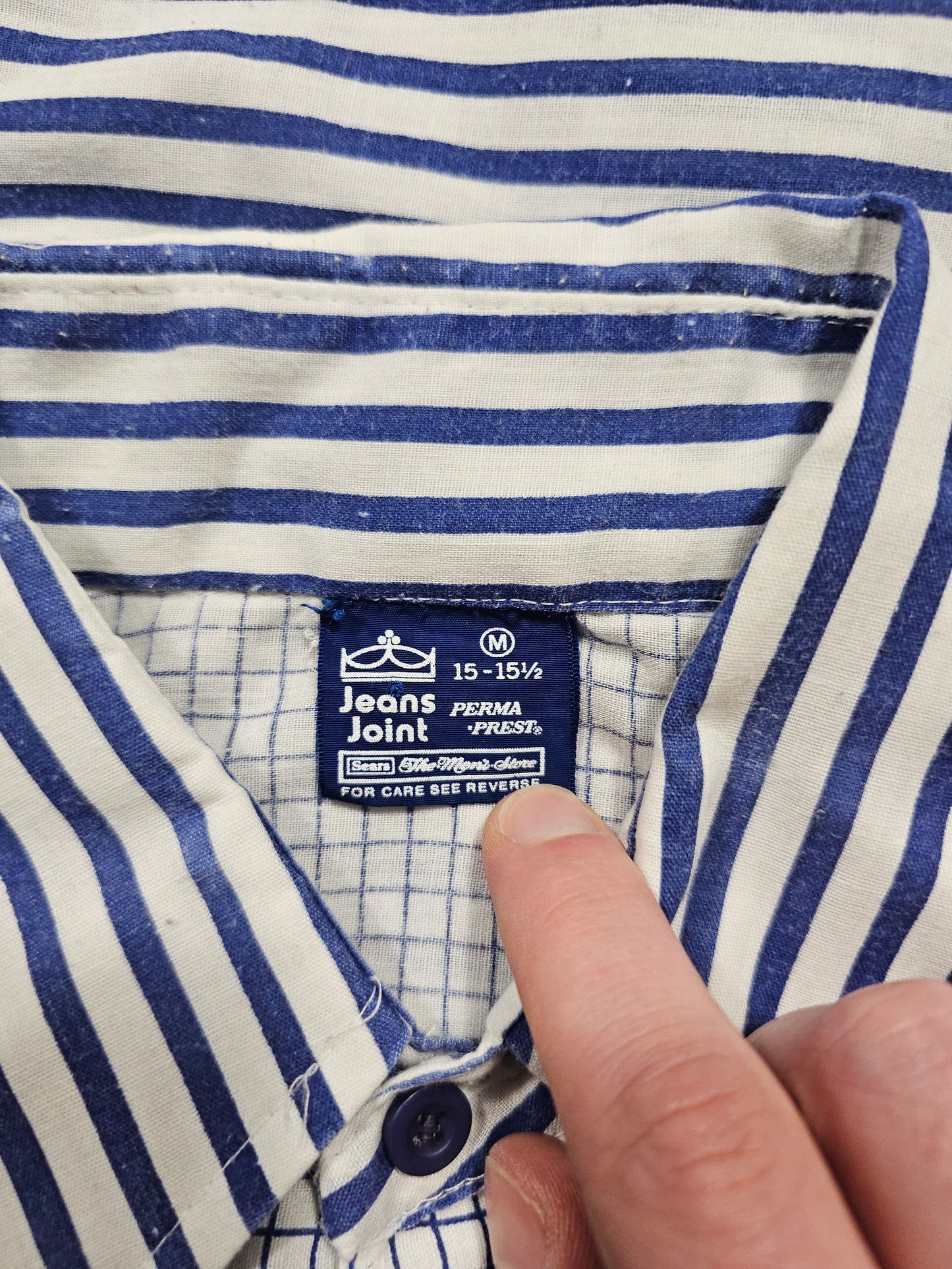 Vintage 70's Sears Shirt - Made in USA (S)