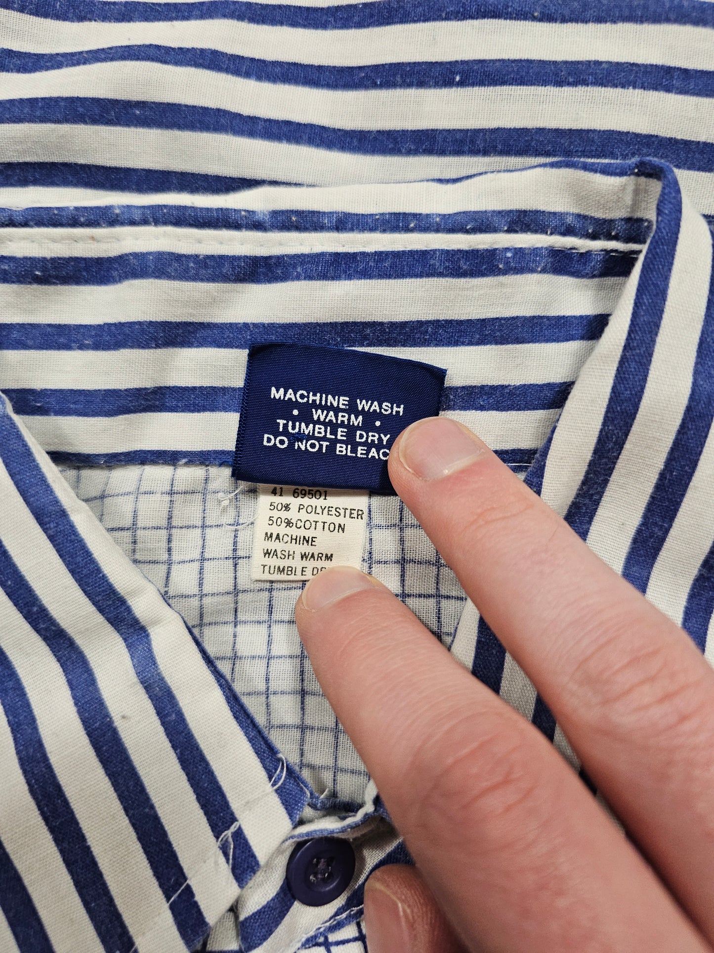 Vintage 70's Sears Shirt - Made in USA (S)