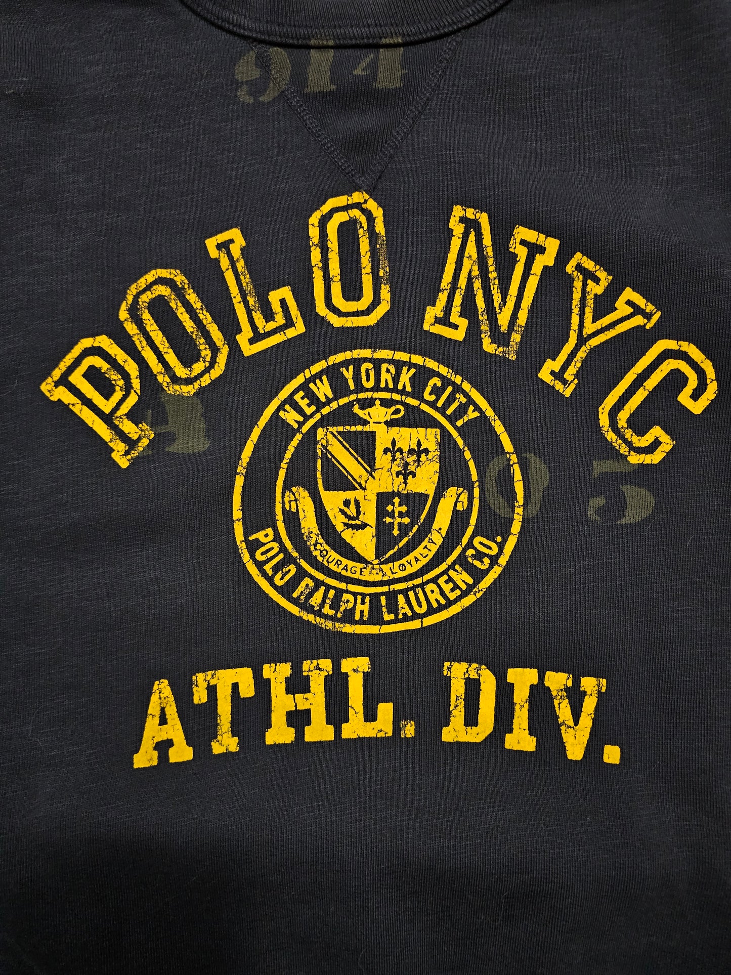 Sweatshirt Polo Ralph Lauren Vintage NYC Athl. Div (S)