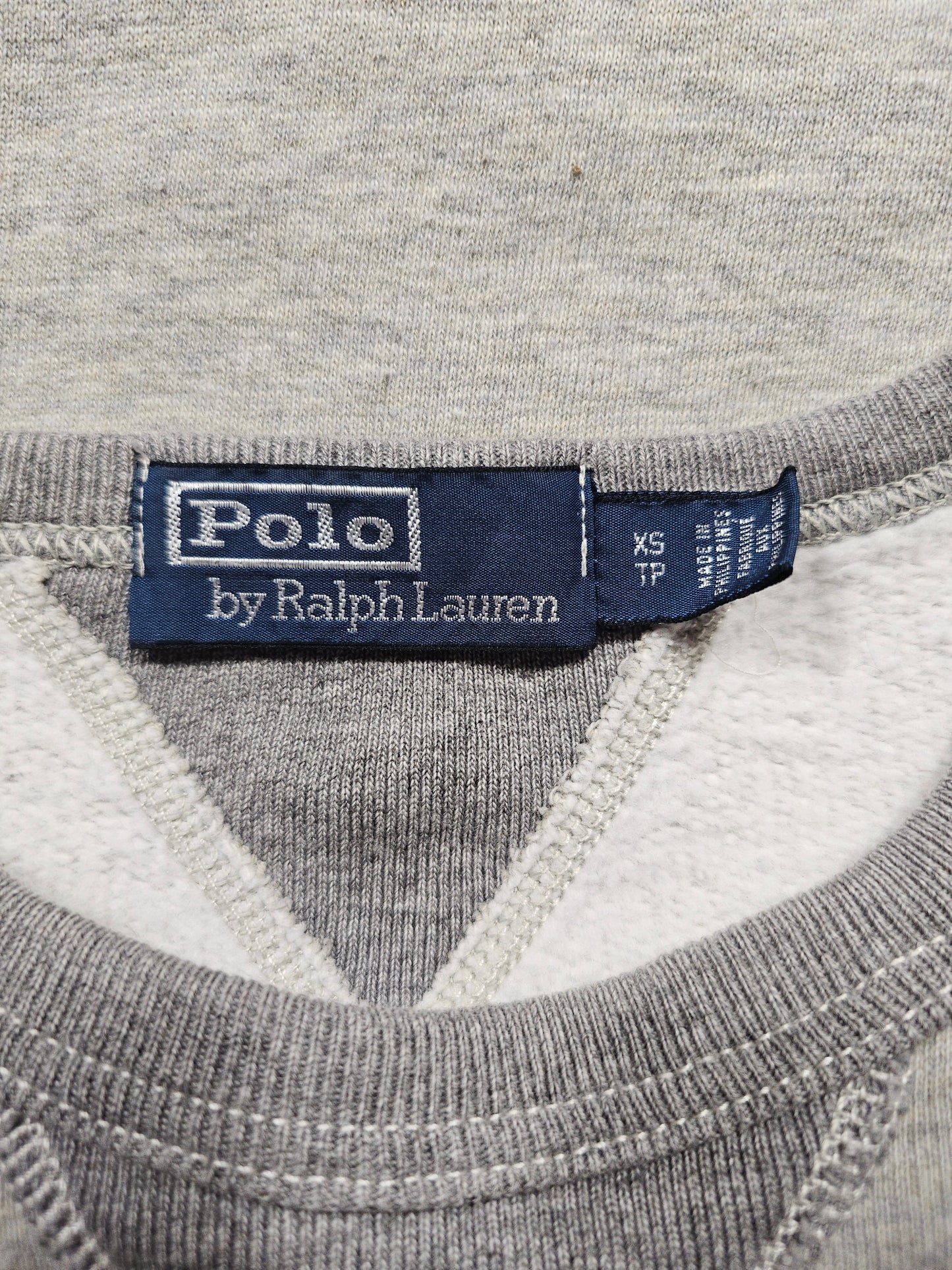 Polo Ralph Lauren Vintage Pine Lake Double V Neck Sweatshirt (XS)