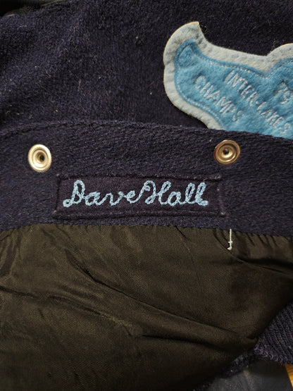 Vintage 70’s Varsity Jacket Art Knitting Mills – Made in USA (M)