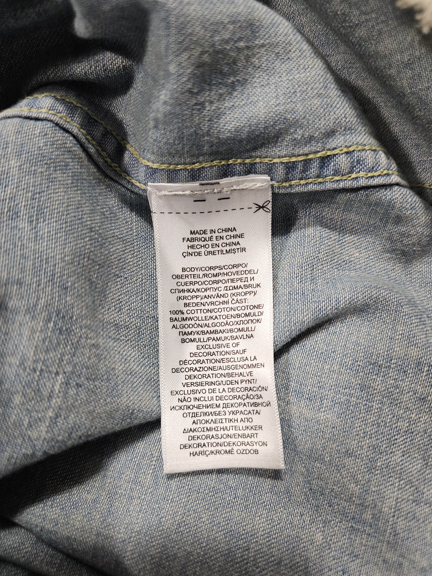 Chemise Polo Ralph Lauren Denim Shirt Western (M)