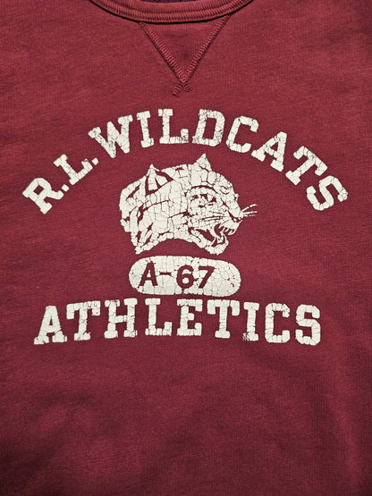 Polo Ralph Lauren Vintage RL Wildcats Athletics Sweatshirt (M)