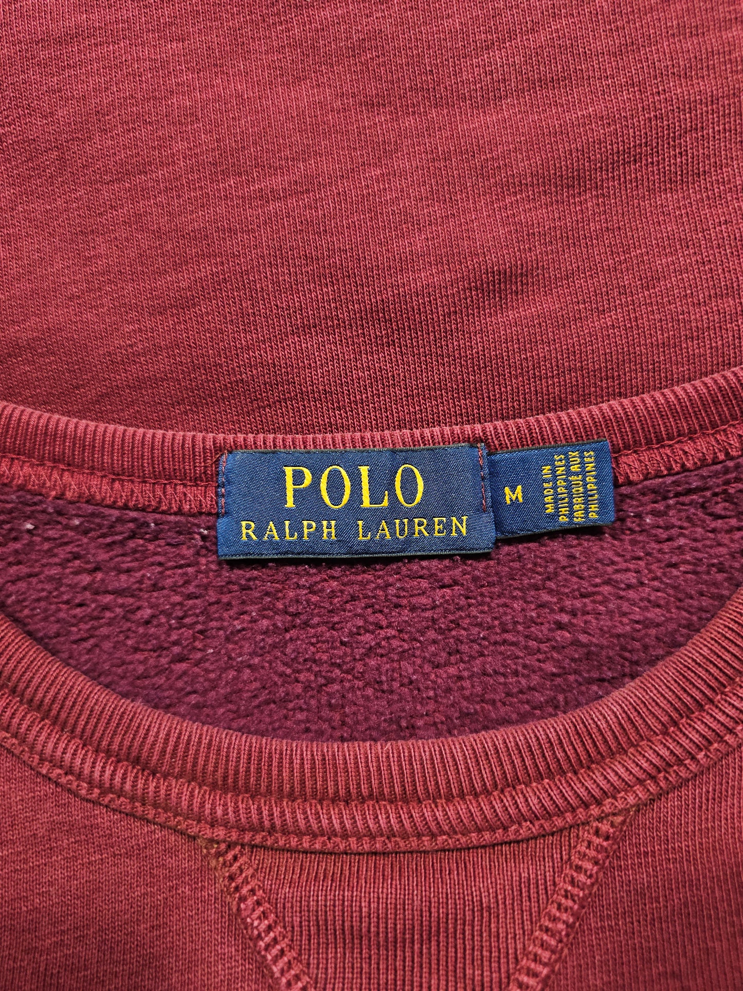 Polo Ralph Lauren Vintage RL Wildcats Athletics Sweatshirt (M)