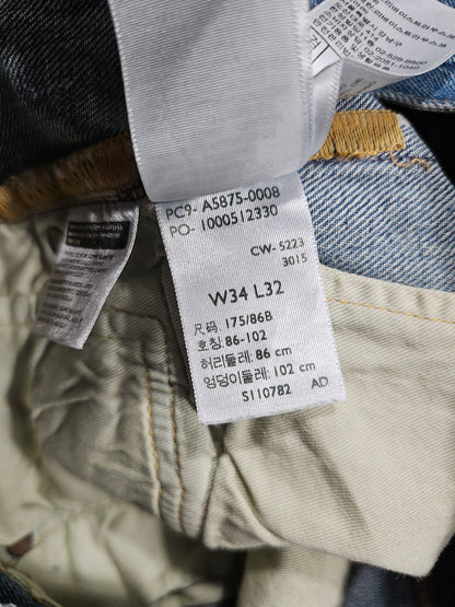 Jean Levi's Made in Japan 501 1980s - Selvedge Big E (W34L32)