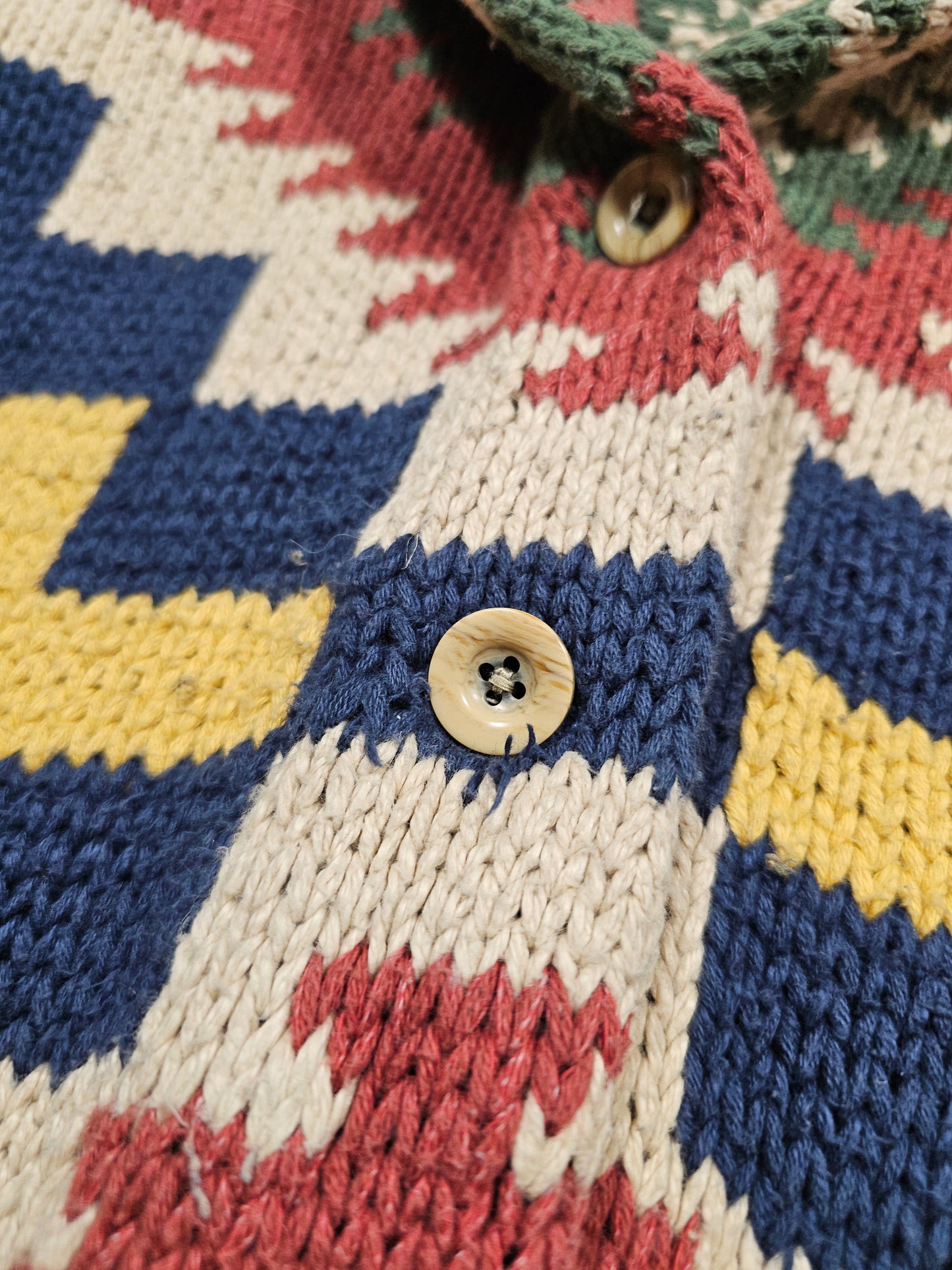 Polo Ralph Lauren Aztec Navajo Shawl Collar Cardigan (M)