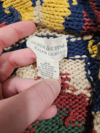 Polo Ralph Lauren Aztec Navajo Shawl Collar Cardigan (M)