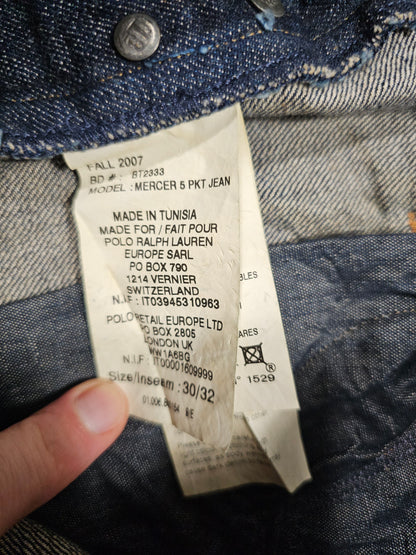 Jean Ralph Lauren Selvedge Kaihara Mills (W29L32, W30L32)