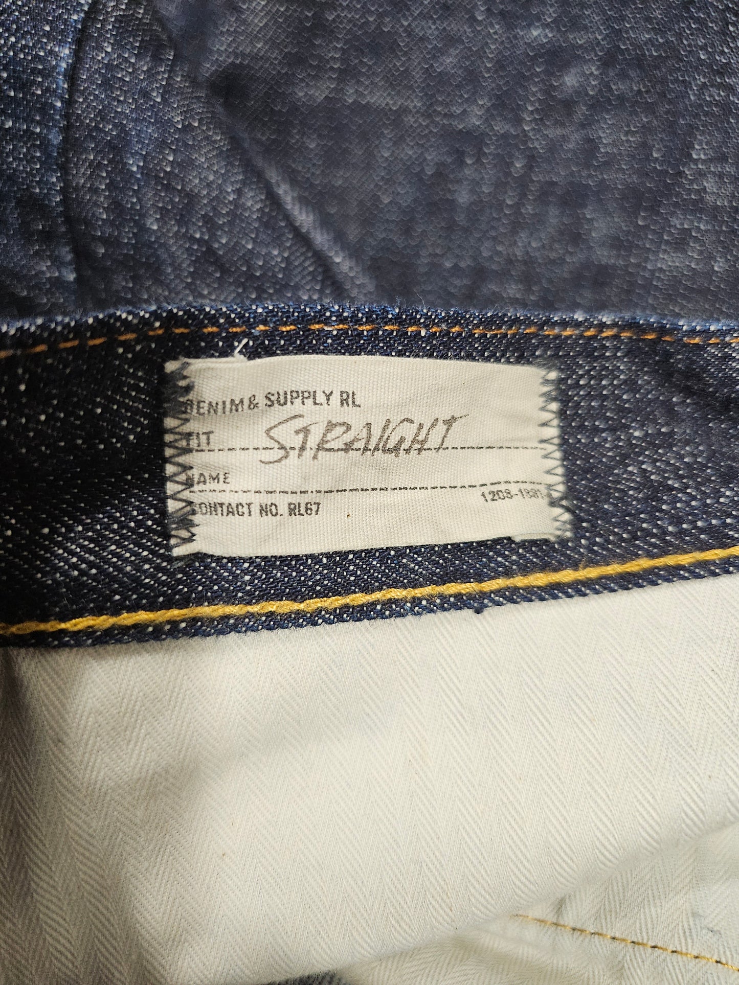 Jean Ralph Lauren World Selvedge Project (W29L32)