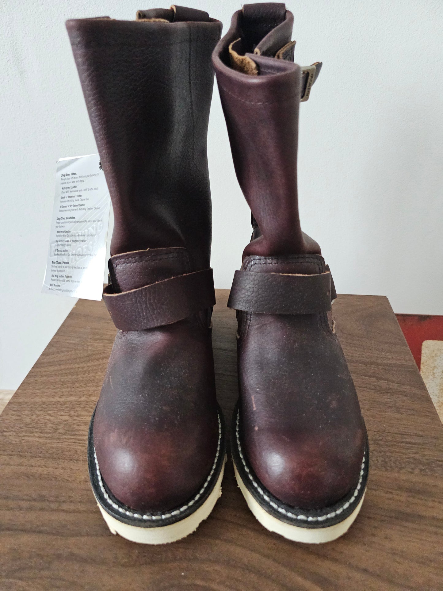 Red Wing 2970 11" Classic Engineer Boots - Made in USA (35.5)
