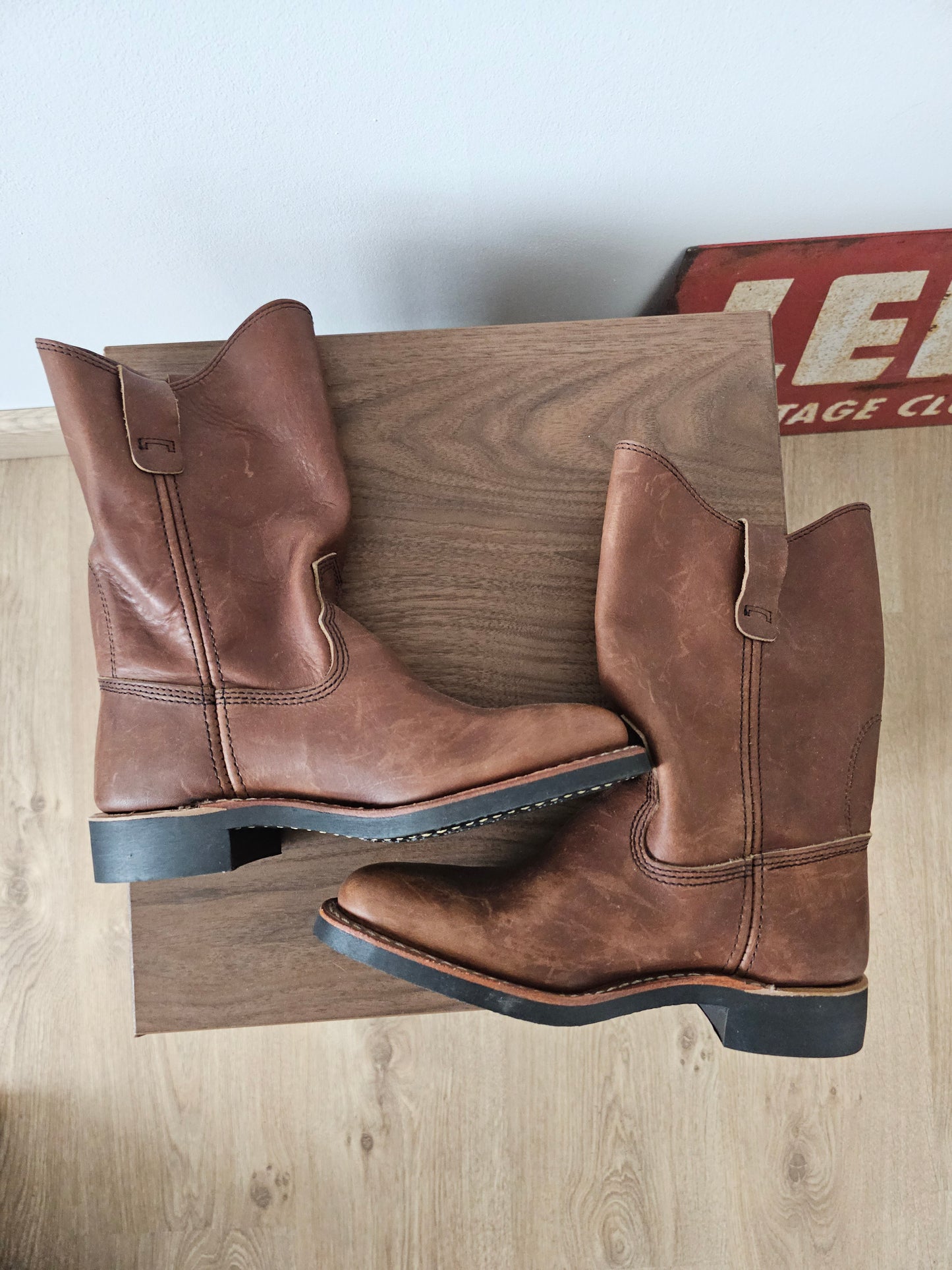 Red Wing 3468 Pecos Western Boots - Made in USA (34.5)