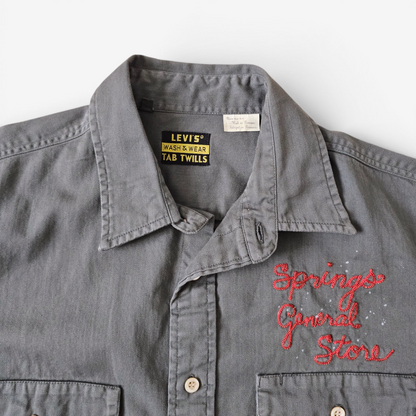 Chemise LVC Levi's Vintage Clothing 1950s Tab Twills Shirt (M)
