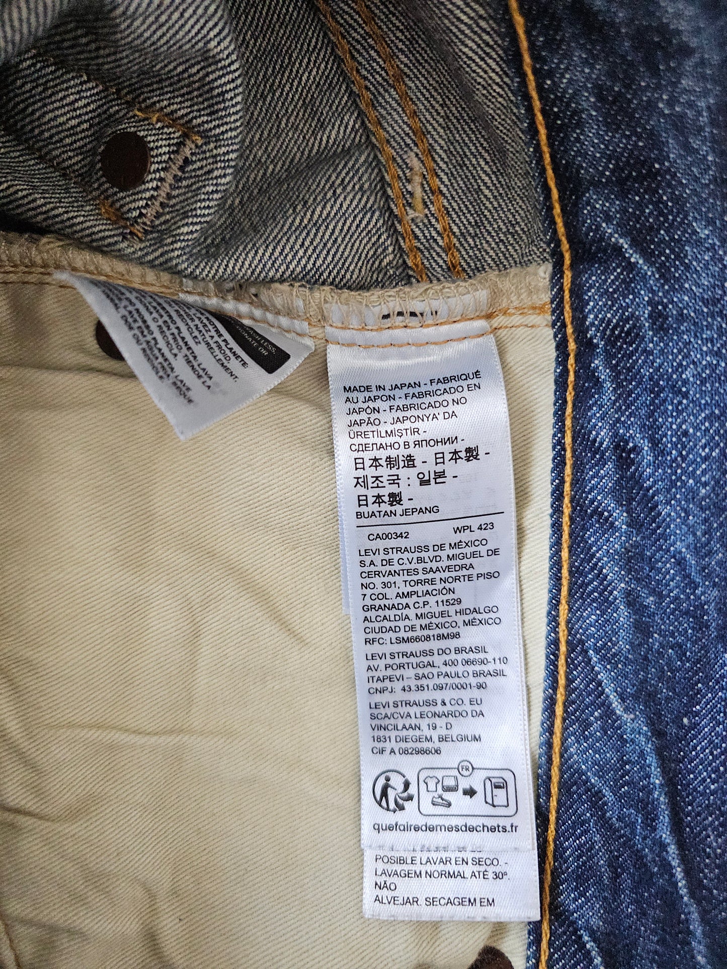 LVC Levi's Vintage Clothing 501 1947 Made in Japan Jeans - Selvedge Big E (W30L32)