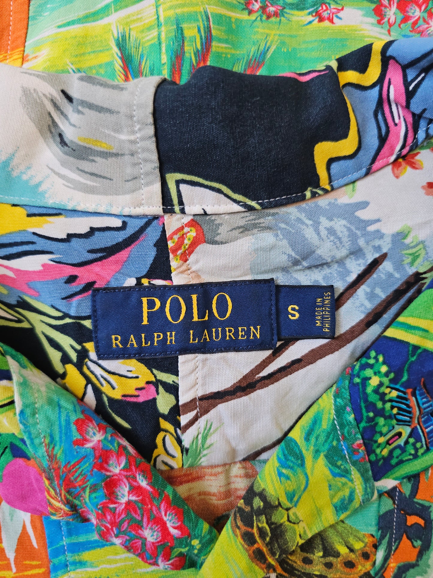 Chemise Hawaïenne Polo Ralph Lauren Patchwork (S)