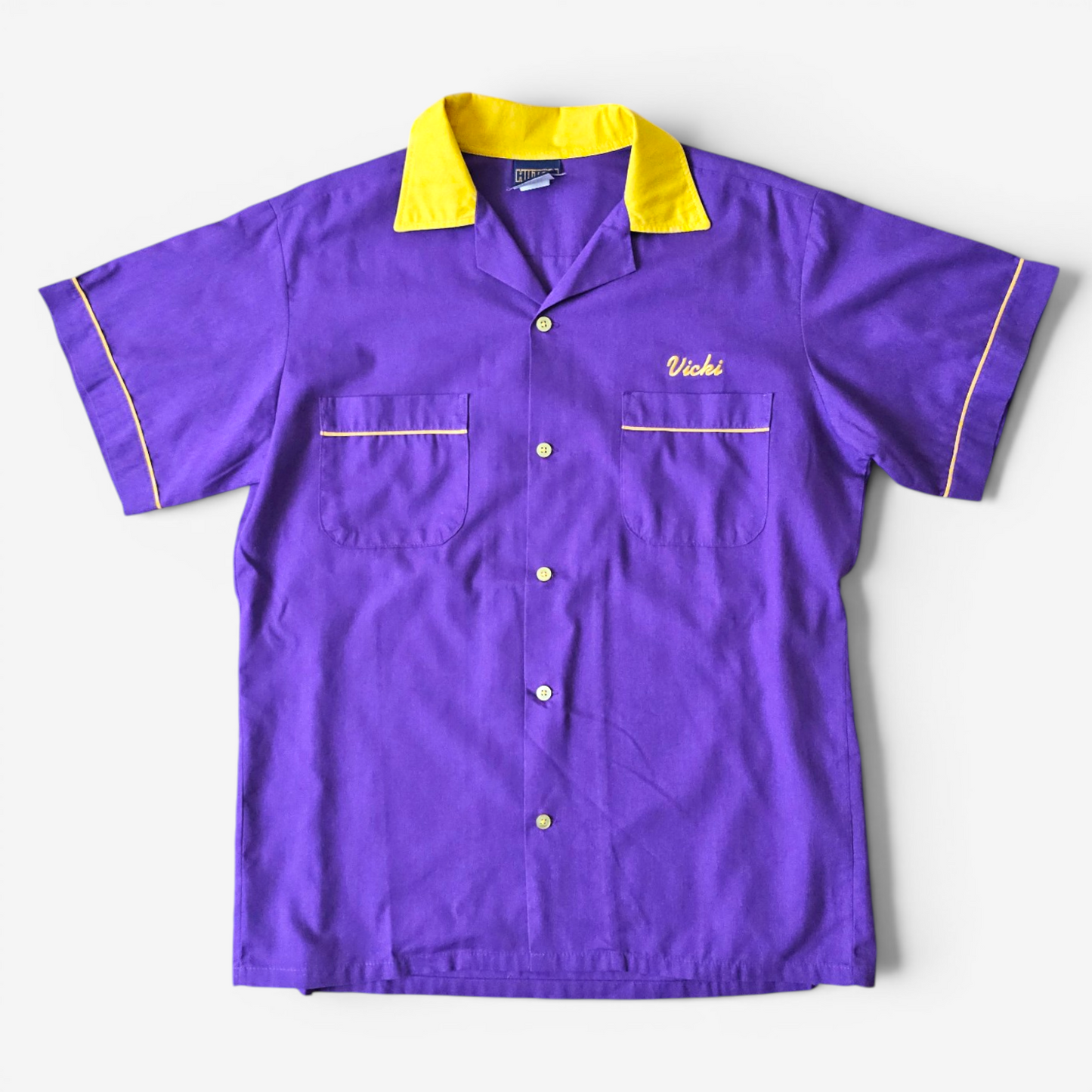 Vintage 1990's Hilton Bowling Shirt - Made in USA