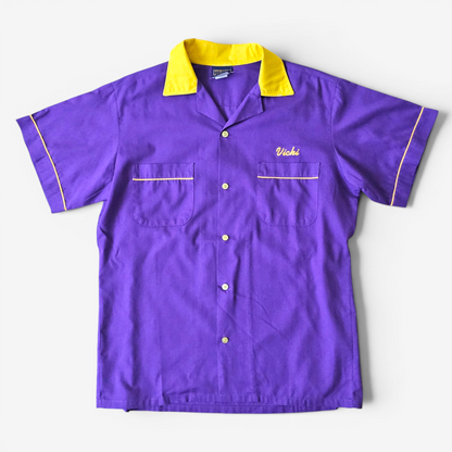 Vintage 1990's Hilton Bowling Shirt - Made in USA