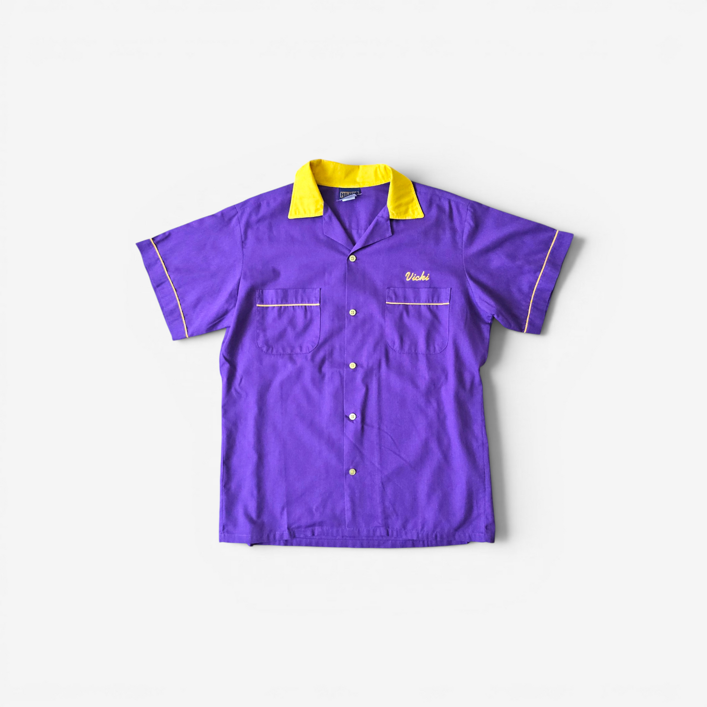 Vintage 1990's Hilton Bowling Shirt - Made in USA
