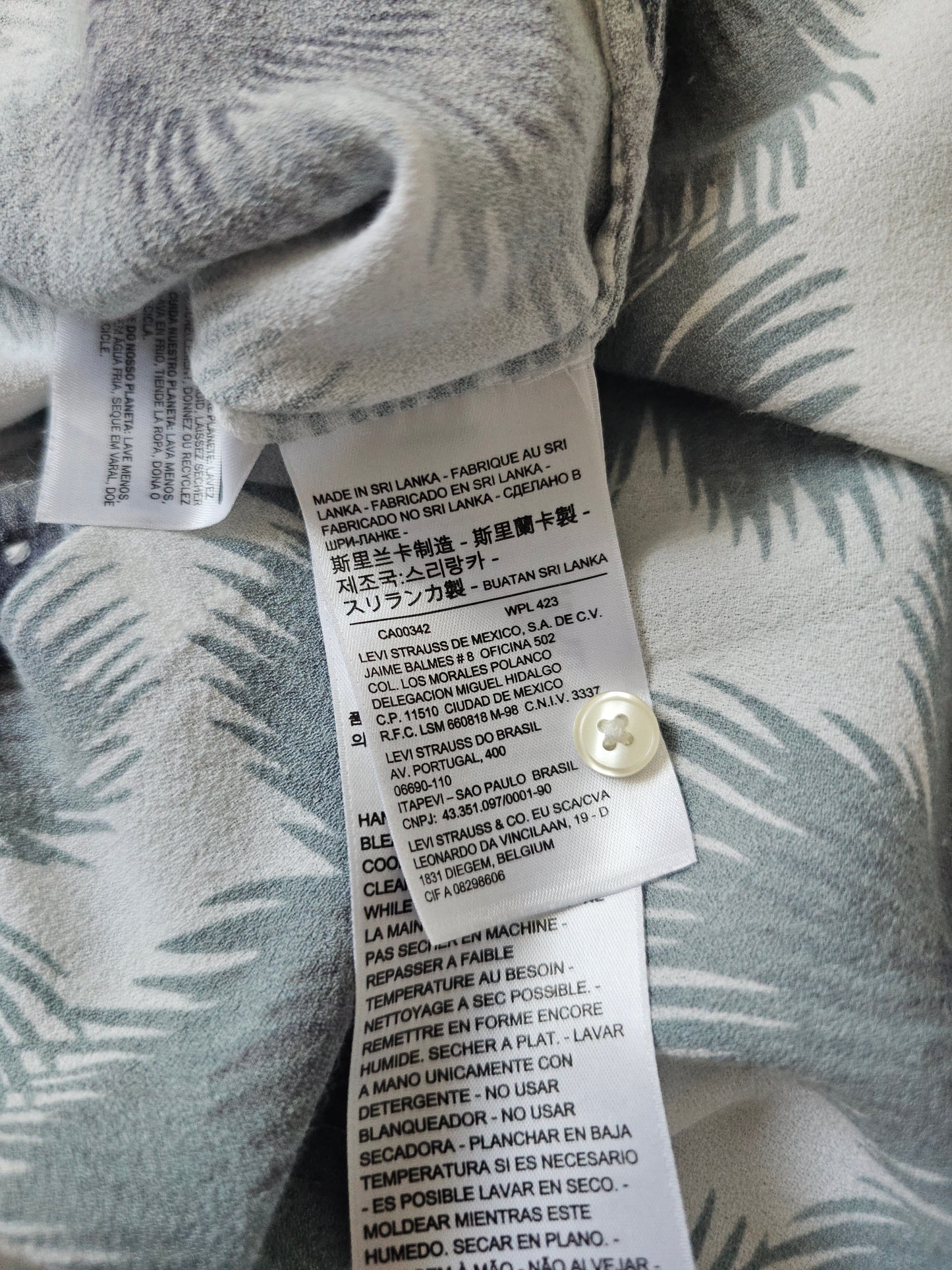 Chemise Levi's Made&Crafted Safari Shirt (M)