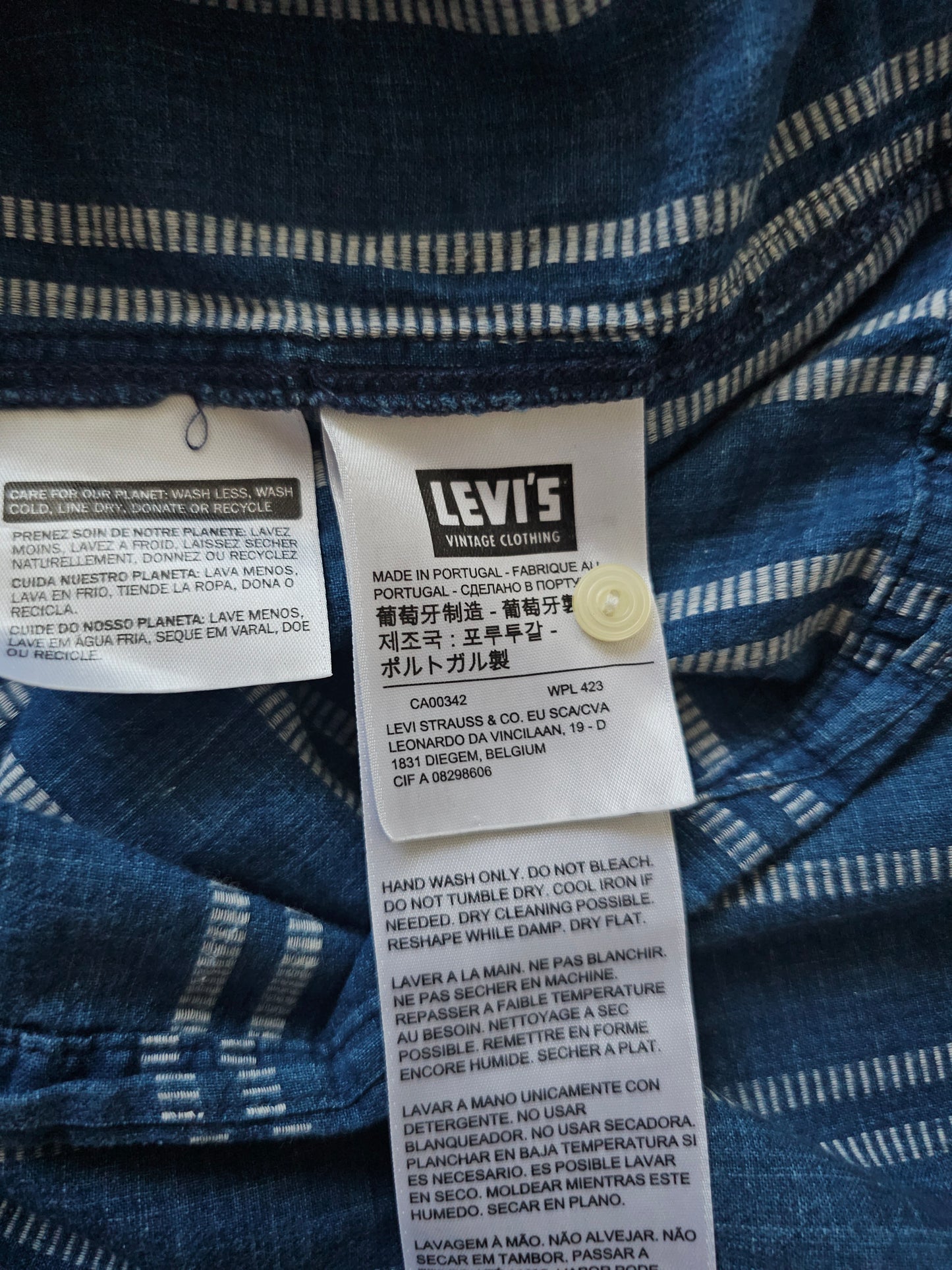 Chemise LVC Levi's Vintage Clothing Homerun Flapper Shirt (M)