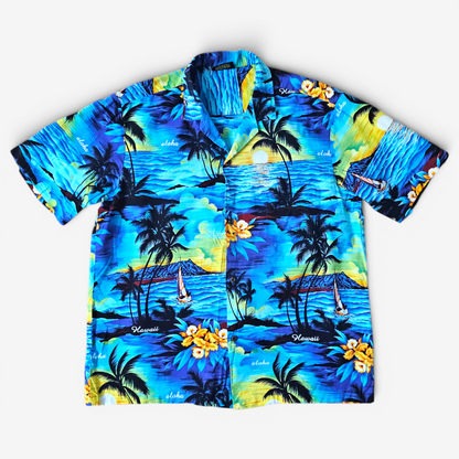 Hawaiian Shirt Vintage Royal Creations - Made in USA Hawaii