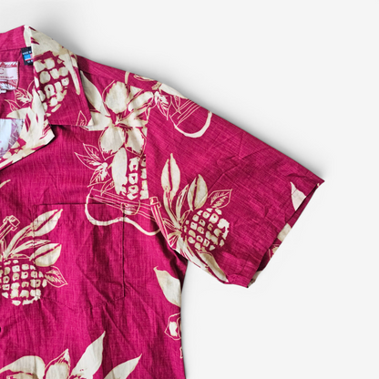 Hawaiian Shirt Vintage RJC - Made in USA (M)
