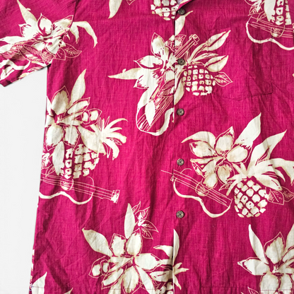Hawaiian Shirt Vintage RJC - Made in USA (M)