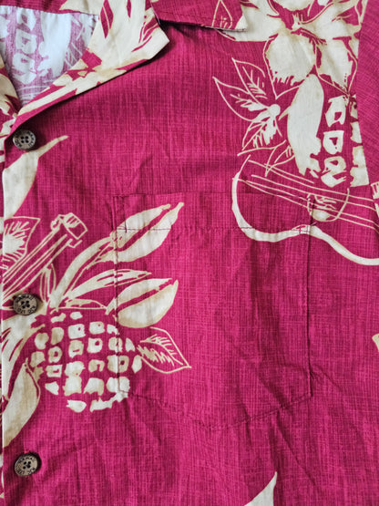 Hawaiian Shirt Vintage RJC - Made in USA (M)