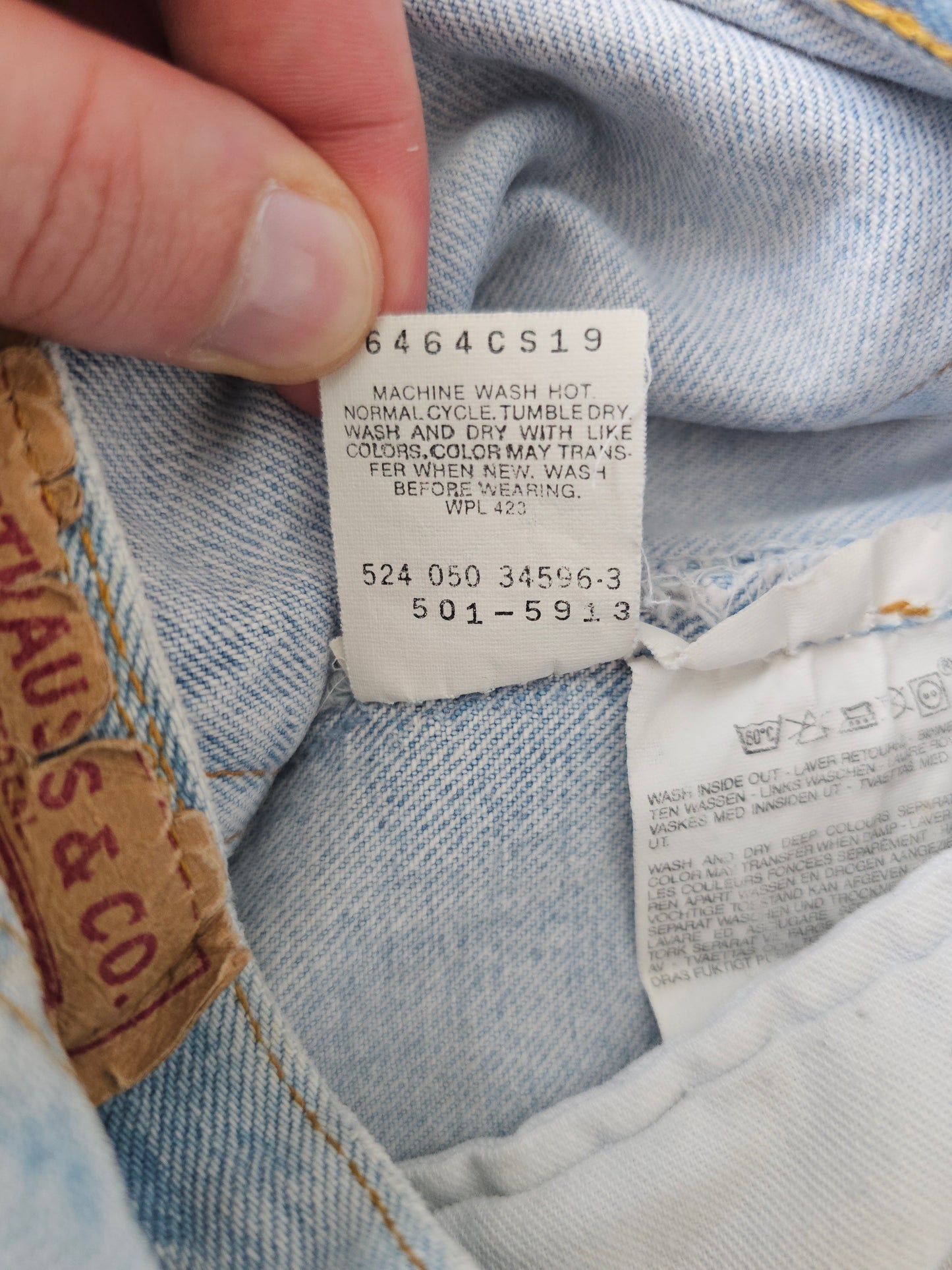 Jean Levi's 501 Vintage 90's - Made in USA (W30L32)