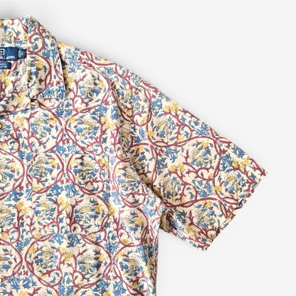 Chemise Polo Ralph Lauren Vintage Caldwell Camp Collar (S)