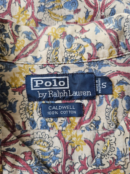 Chemise Polo Ralph Lauren Vintage Caldwell Camp Collar (S)