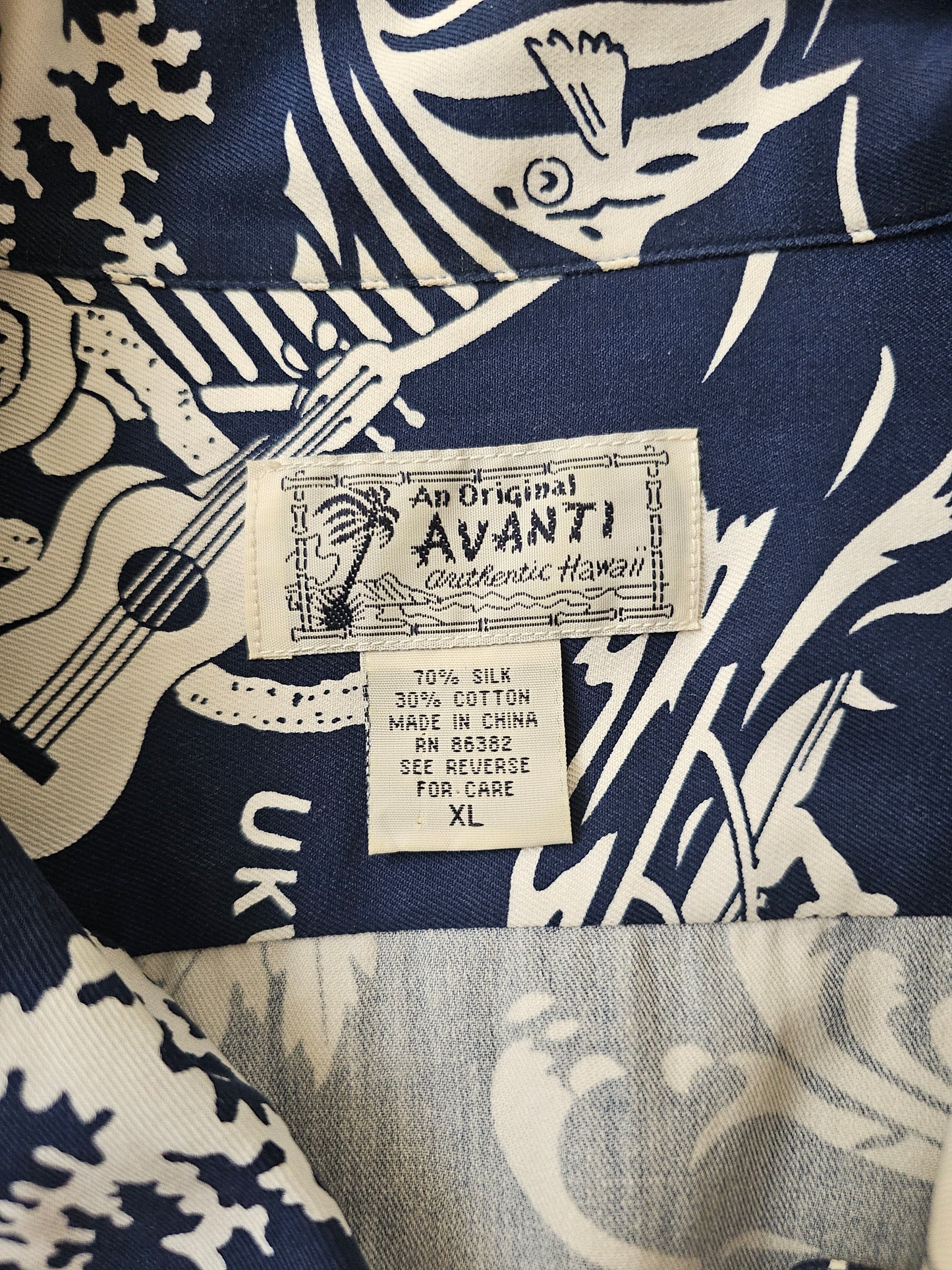 Chemise Hawaïenne Avanti (XL)