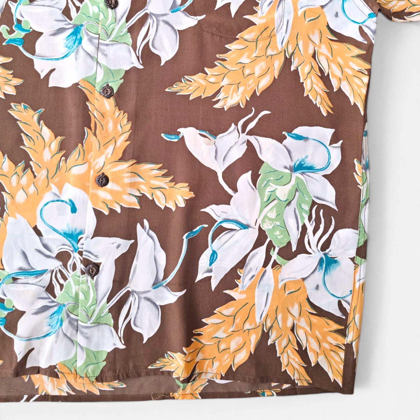 Chemise Hawaïenne Avanti Crepe de Chine Silk (XL)
