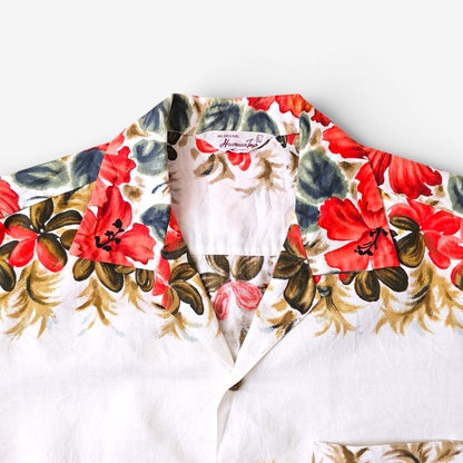 Hawaiian Shirt Vintage 1960's Hawaiian Togs - Made in USA Hawaii (L)