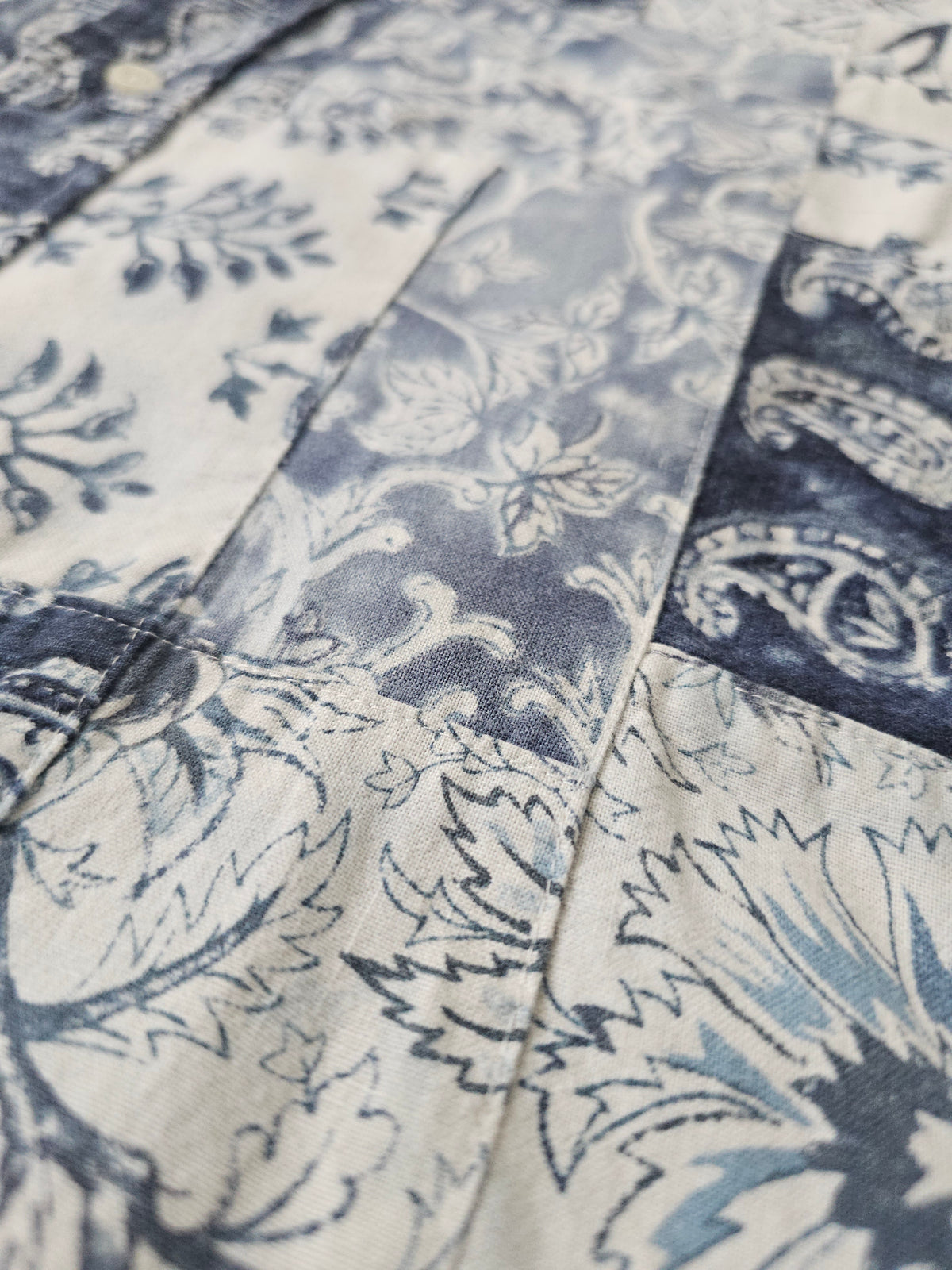 Chemise Polo Ralph Lauren Paisley Patchwork (L)