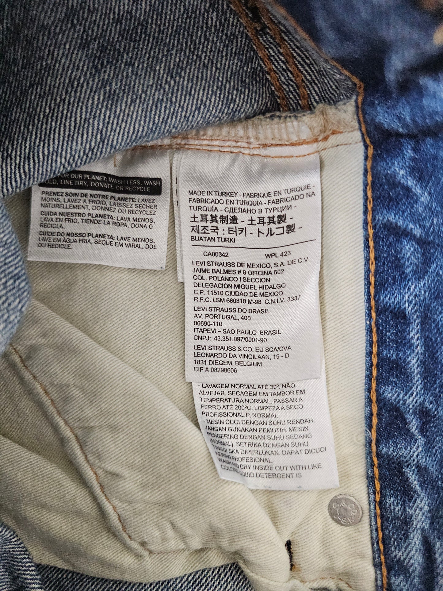 Jean LVC Levi's Vintage Clothing 505 1967 - Selvedge Big E (W26)