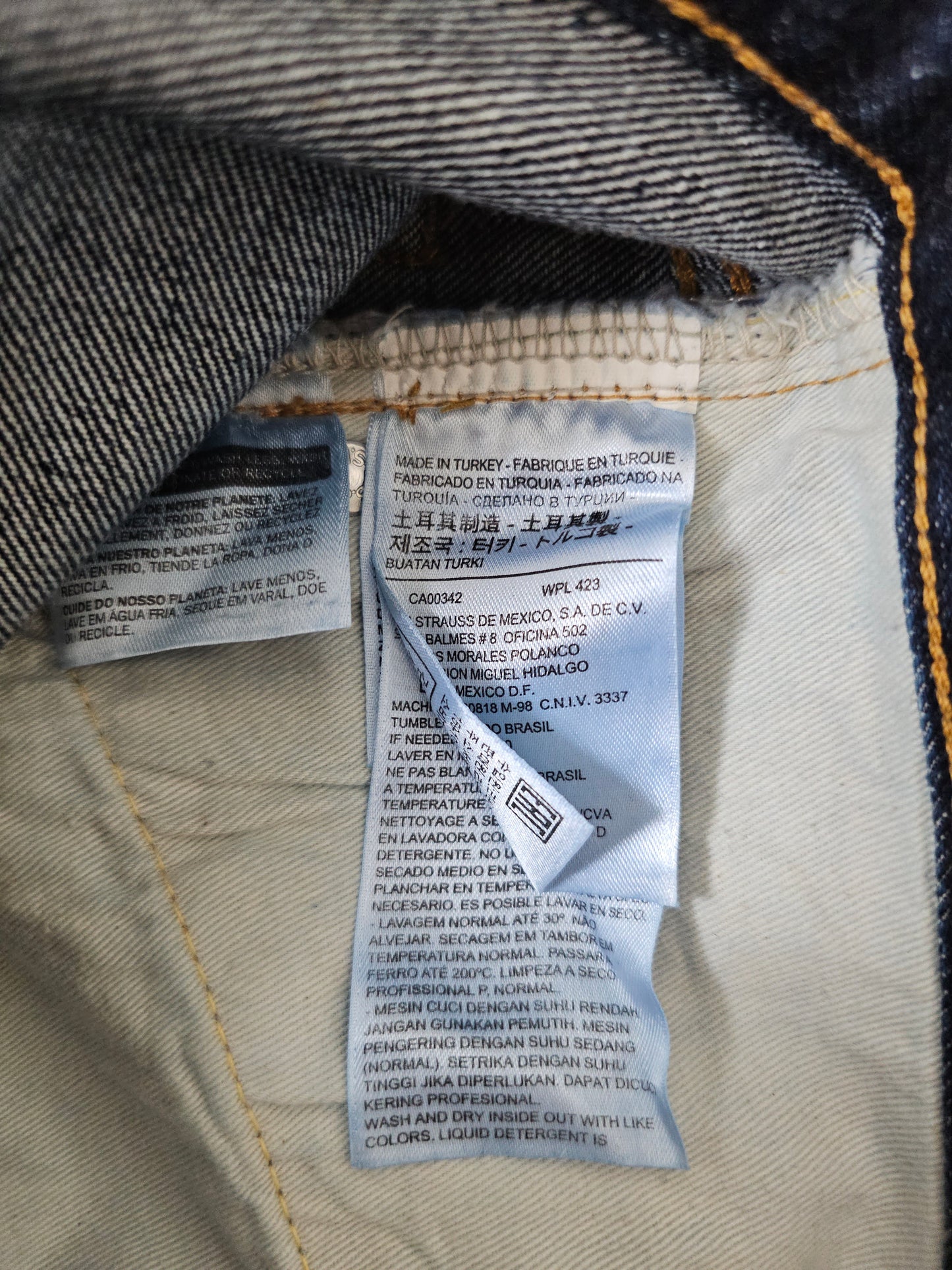 Jean LVC Levi's Vintage Clothing 501 1954 - Big E Selvedge (W28L32)