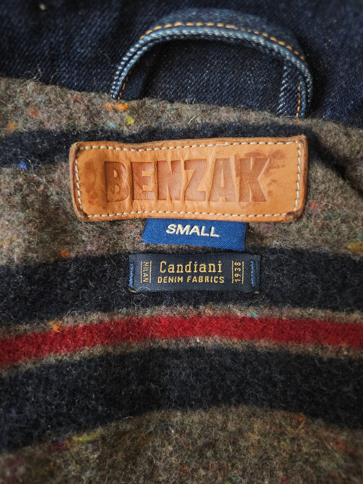 Veste Benzak Lined Rider Denim Jacket BDJ 06 - Selvedge (S)